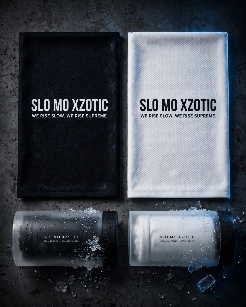 SLO MO XZOTIC COOLING TOWEL SYSTEM | CEO Performance + Recovery — Private Access