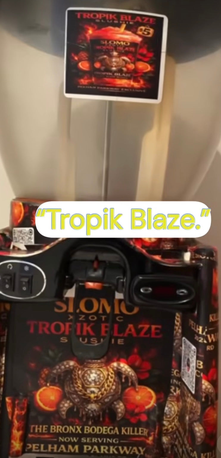Tropik Blaze™ Slushie System — Cold Beverage Rental Program