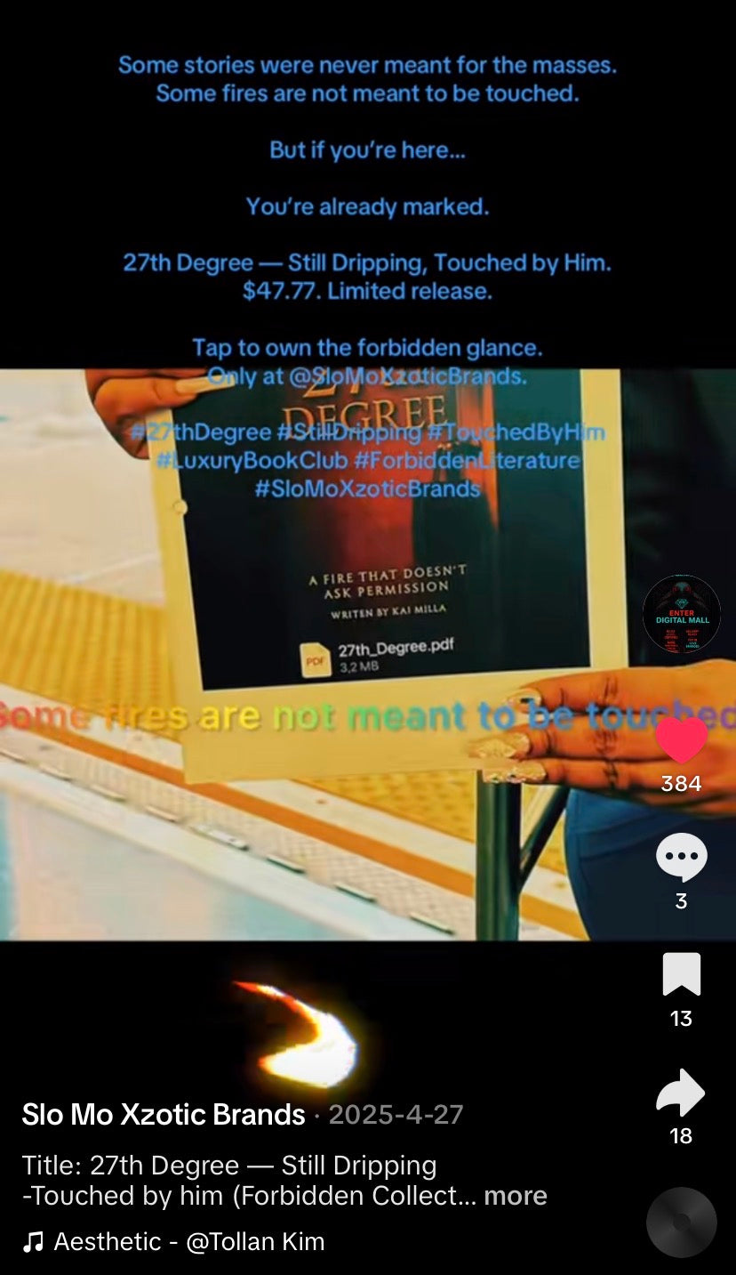 27TH DEGREE™ – Still Dripping, Touched by Him | Forbidden Glance Edition  
Price: $47.77
