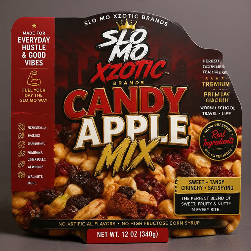 SLO MO XZOTIC™ Candy Apple Mix — Slow Indulgence Program