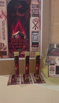 RED LEAF BOX - ST JAMES PRESSURE WHITE TEE EDITION  | 23 Tubes + Limited Drop #001-047